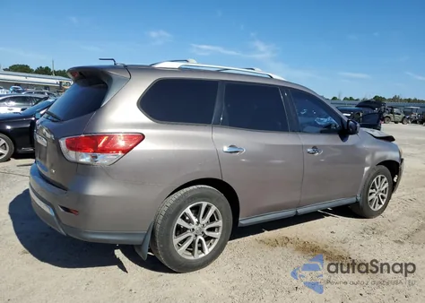 2014 Nissan Pathfinder S from USA, damaged, VIN 5N1AR2MN7EC649842